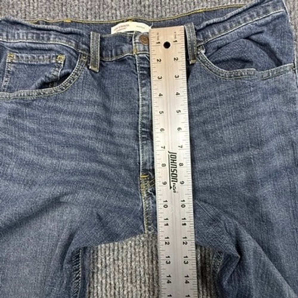 Levi‎ Strauss Signature Mens Bootcut Jeans Medium Wash Denim measures 36x30 - Picture 6 of 14